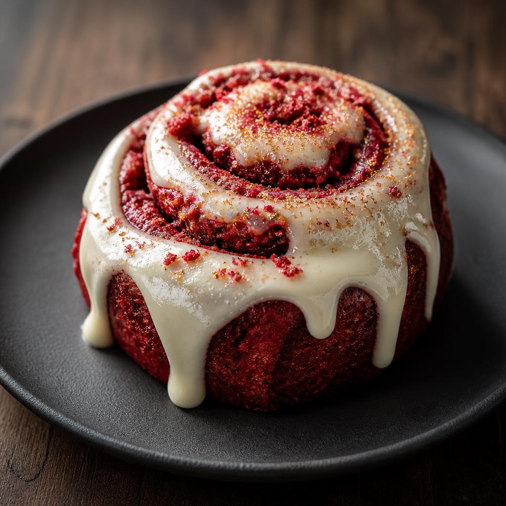 Red Velvet Cinnamon Roll