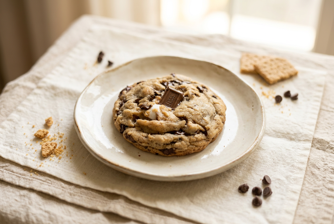 Gourmet S'more Chocolate Chip Cookie