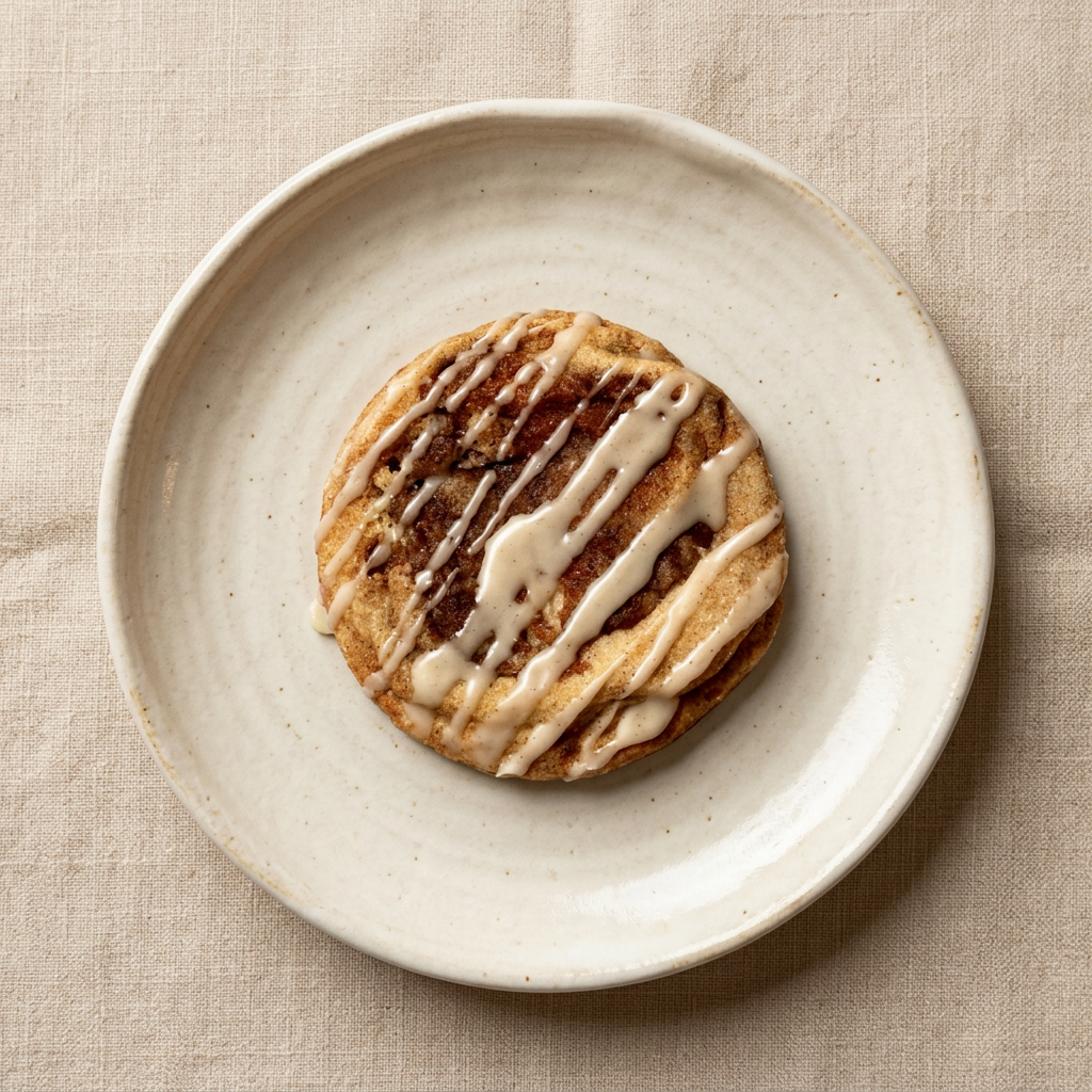 Cinnamon Roll Cheesecake Cookie
