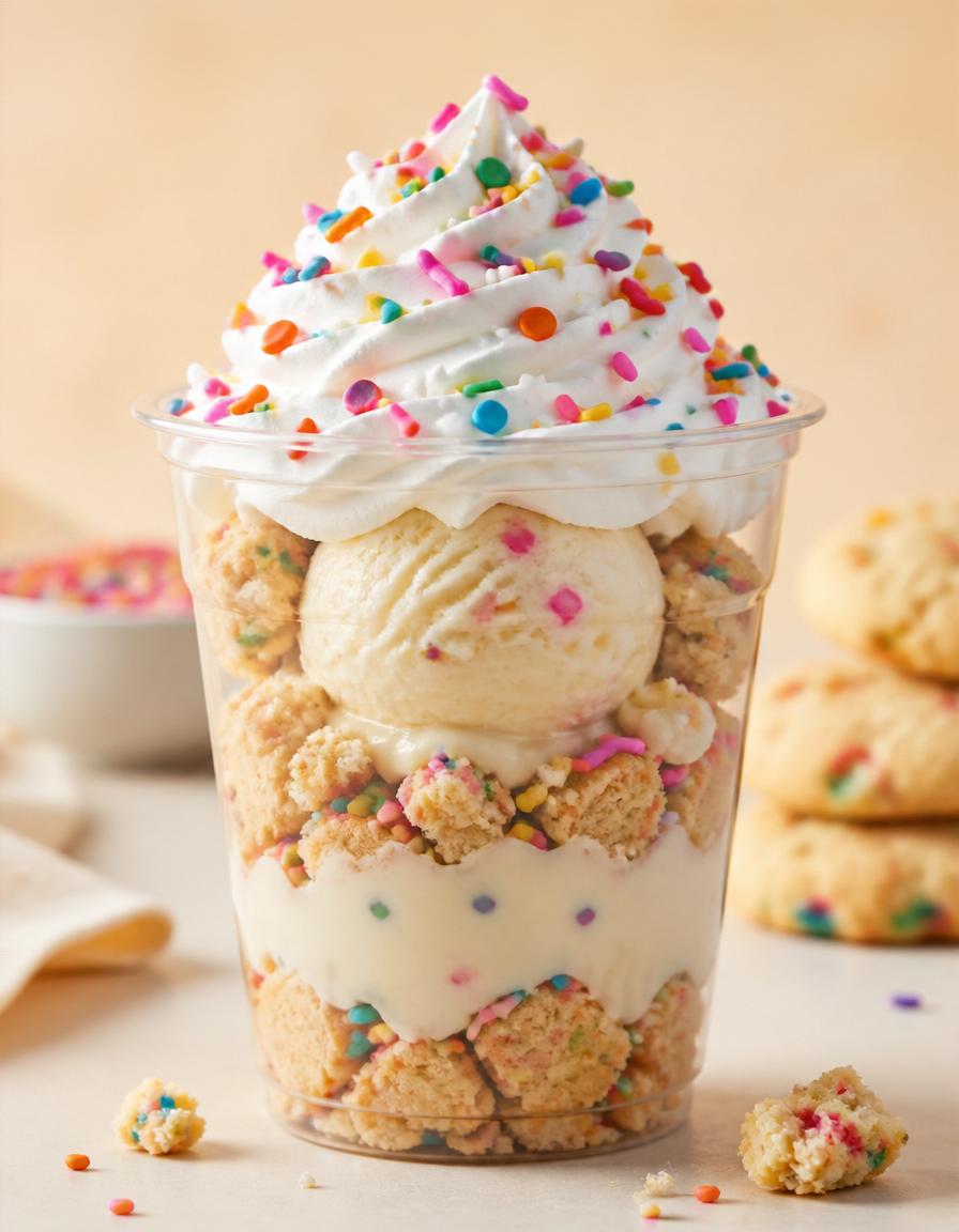 Confetti Cookie Sundae
